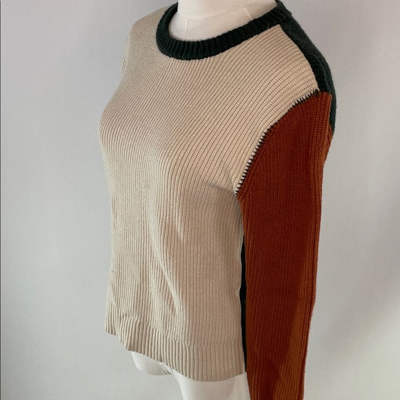 Central Park West Sloane Whipstitch Sweater, S - Picture 9 of 9
